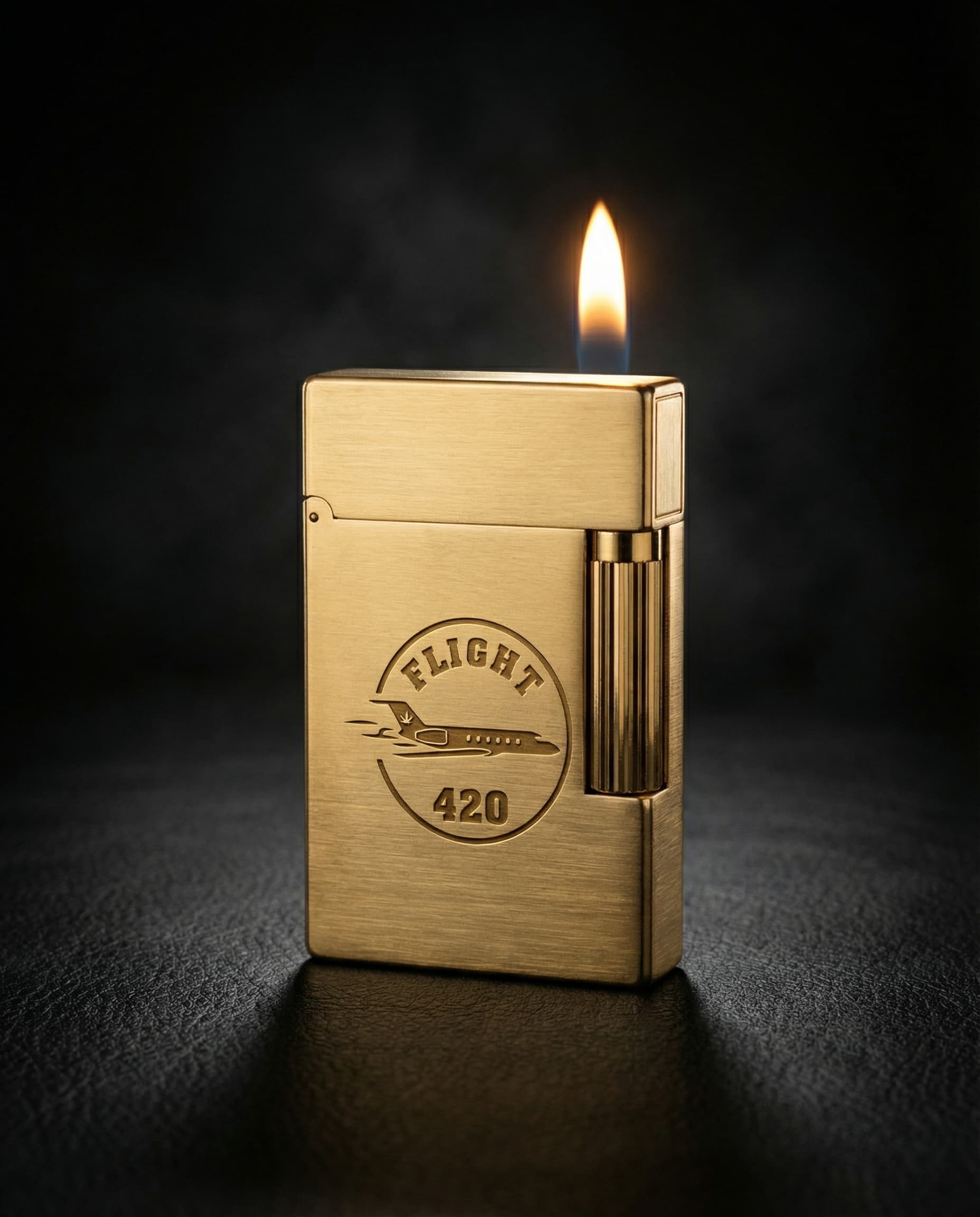 GOLD FLAME LIGHTER
